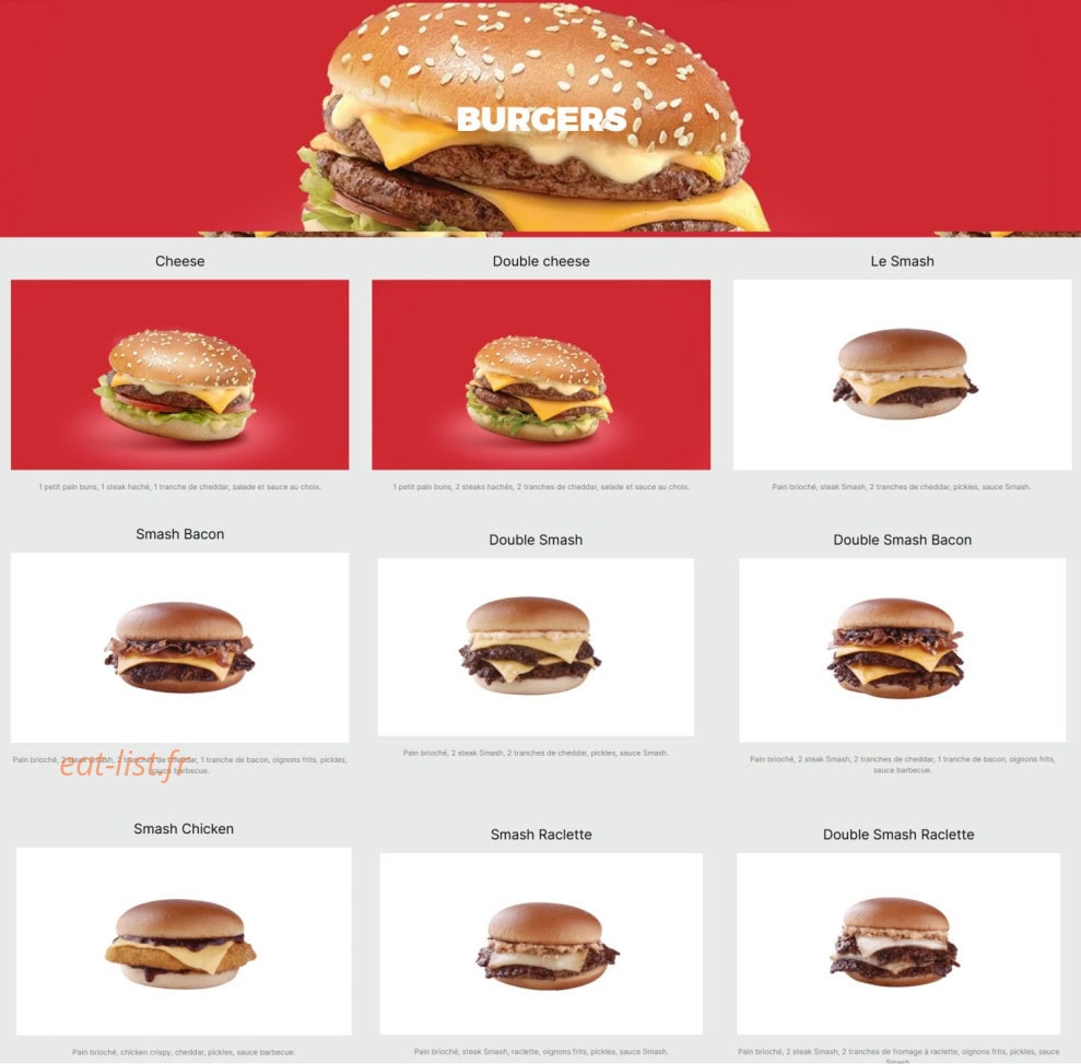 Tacos Avenue — carte page 3