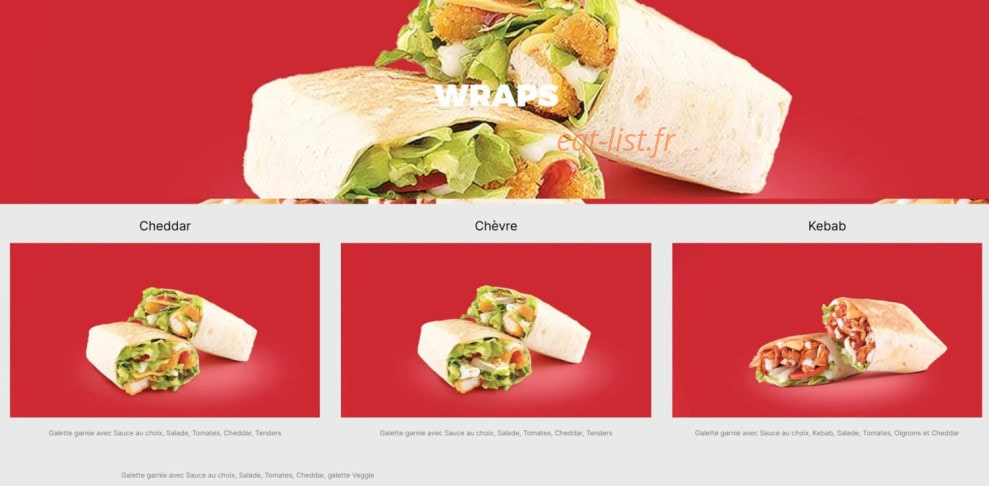 Tacos Avenue — carte page 4