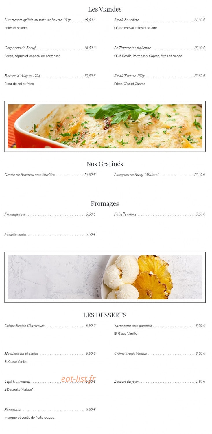 Café de la Mairie — carte page 2
