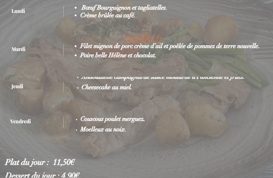 Café de la Mairie — carte page 3