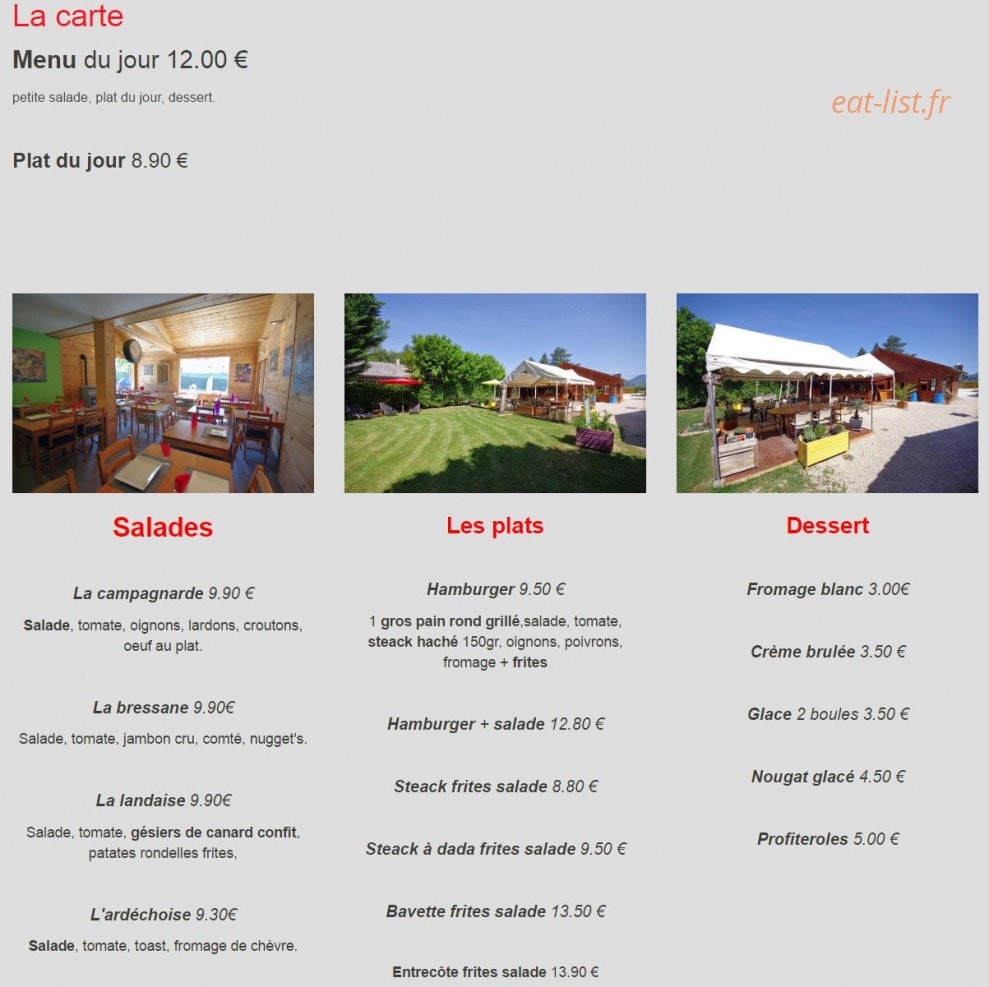 L'Entretemps — carte page 1
