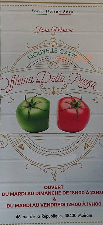 Officina Della Pizza — carte page 6