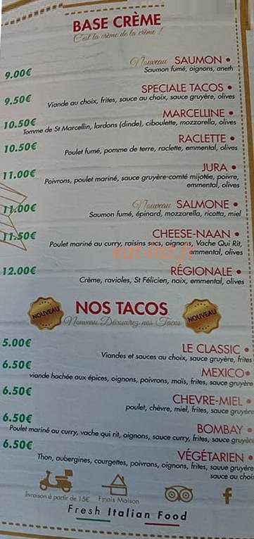 Officina Della Pizza — carte page 3