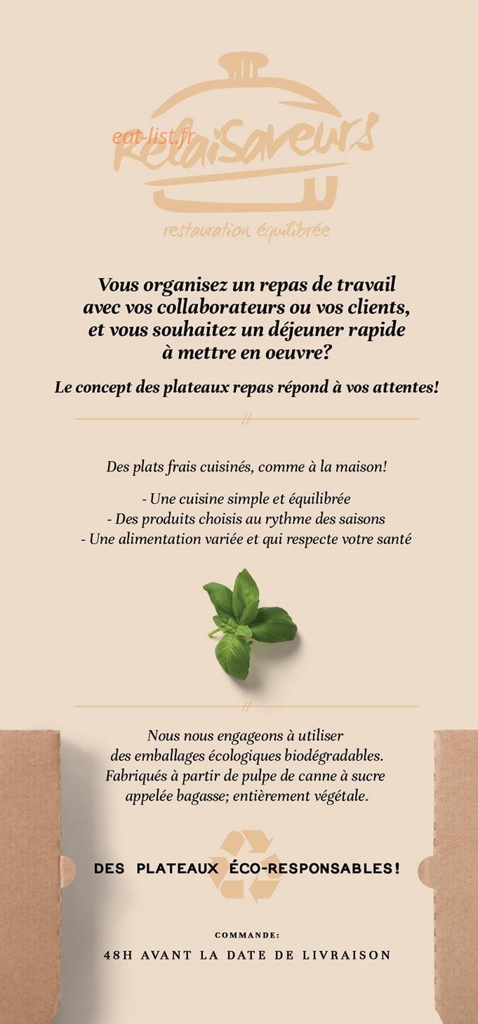 RelaiSaveurs — carte page 5