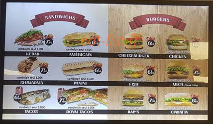 Royal Tacos — carte page 4