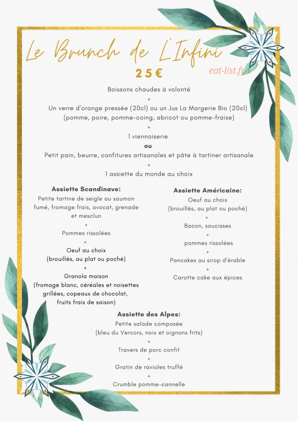 L'Infini — carte page 5