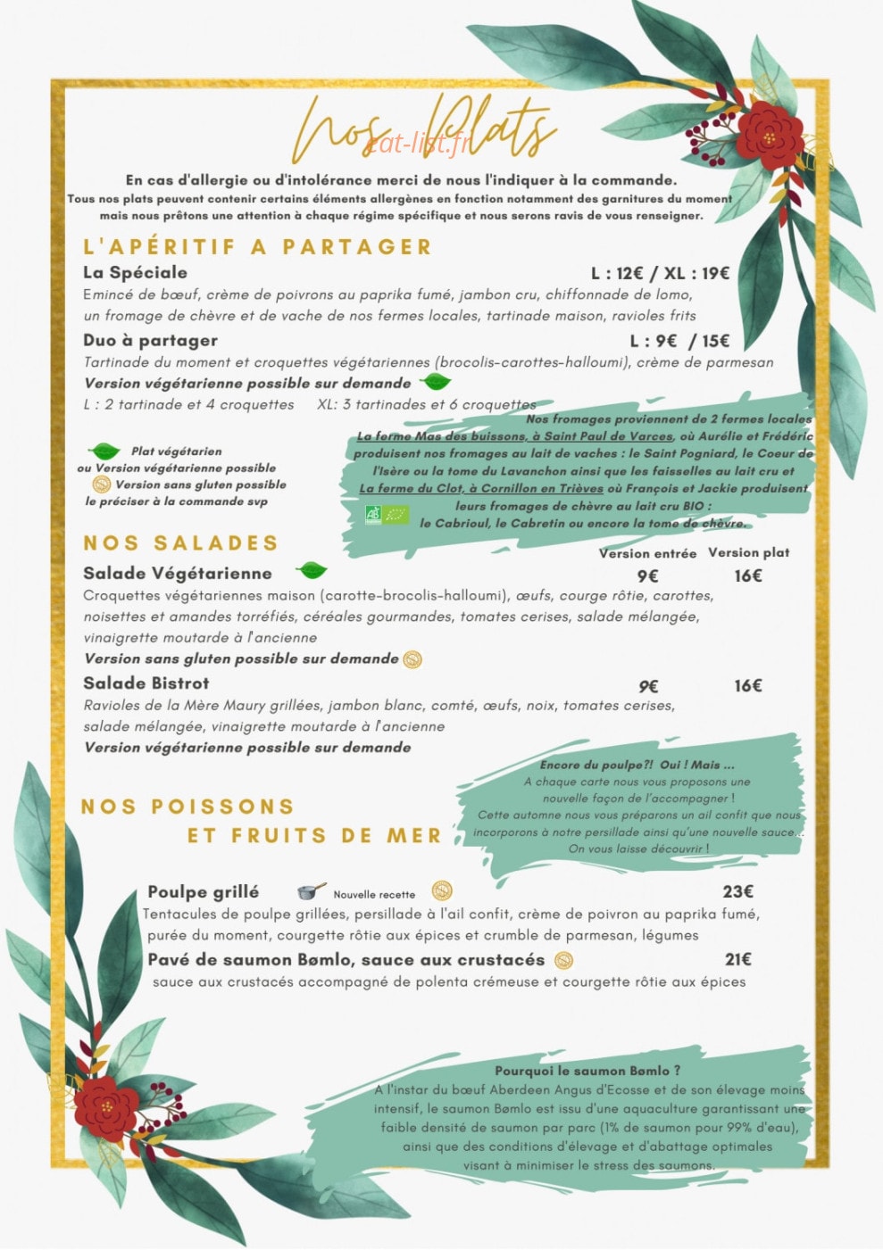 L'Infini — carte page 1
