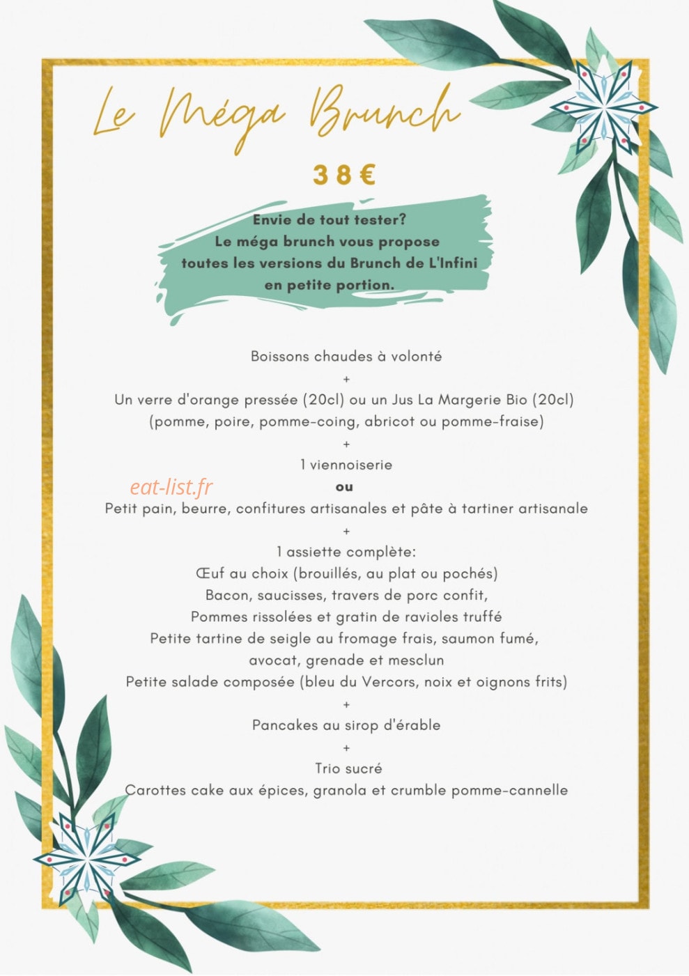 L'Infini — carte page 6