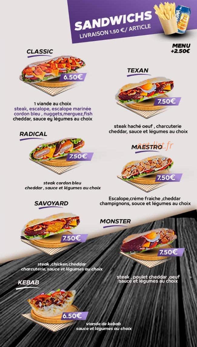 Allo pizza — carte page 7