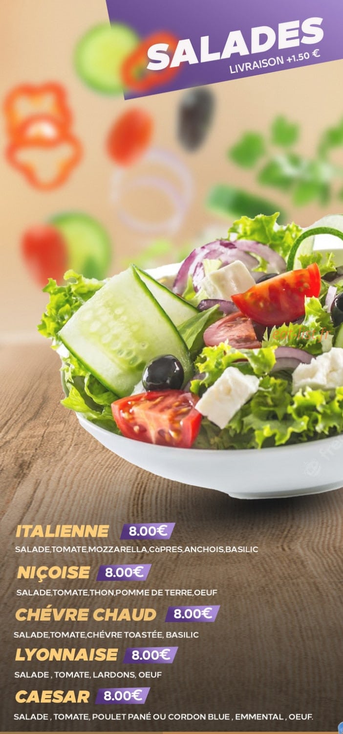 Allo pizza — carte page 3