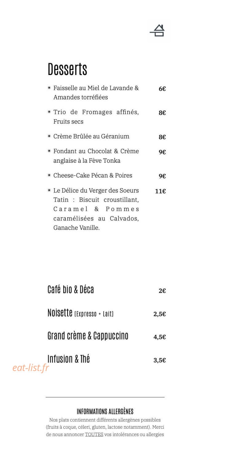 L'Armoire à Cuillers — carte page 2