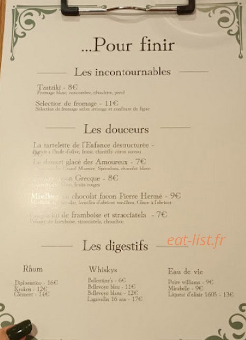 La Fresque — carte page 1