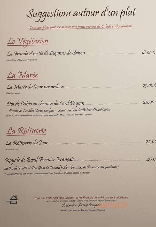 Le castor gourmand — carte page 2