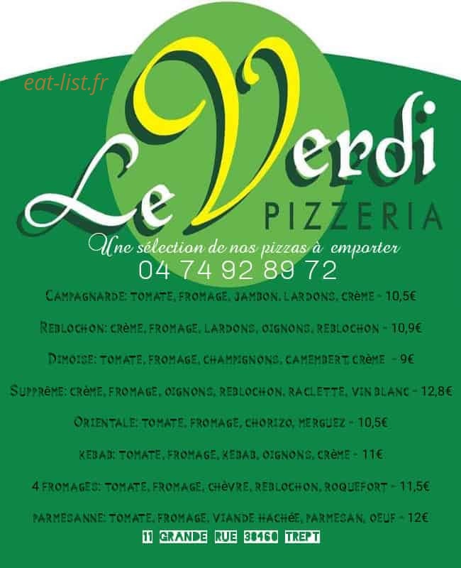 Le Verdi — carte page 1