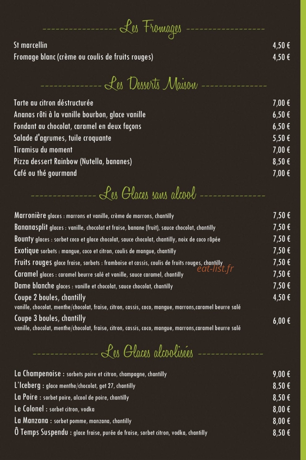 Ô Temps Suspendu Côté Patio — carte page 5