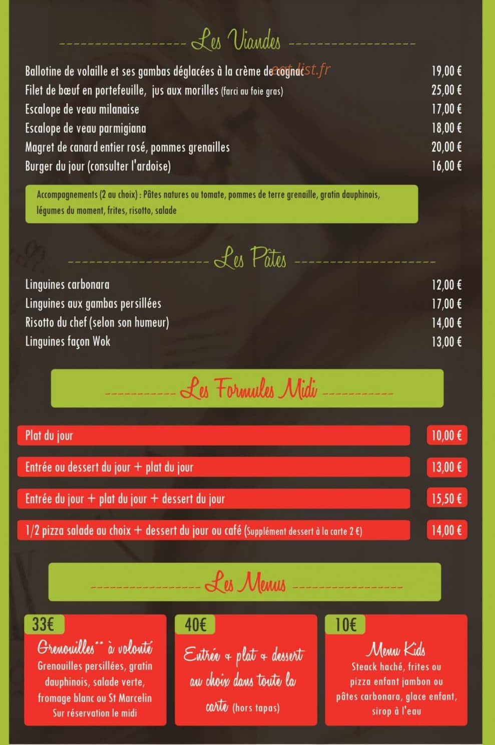 Ô Temps Suspendu Côté Patio — carte page 3