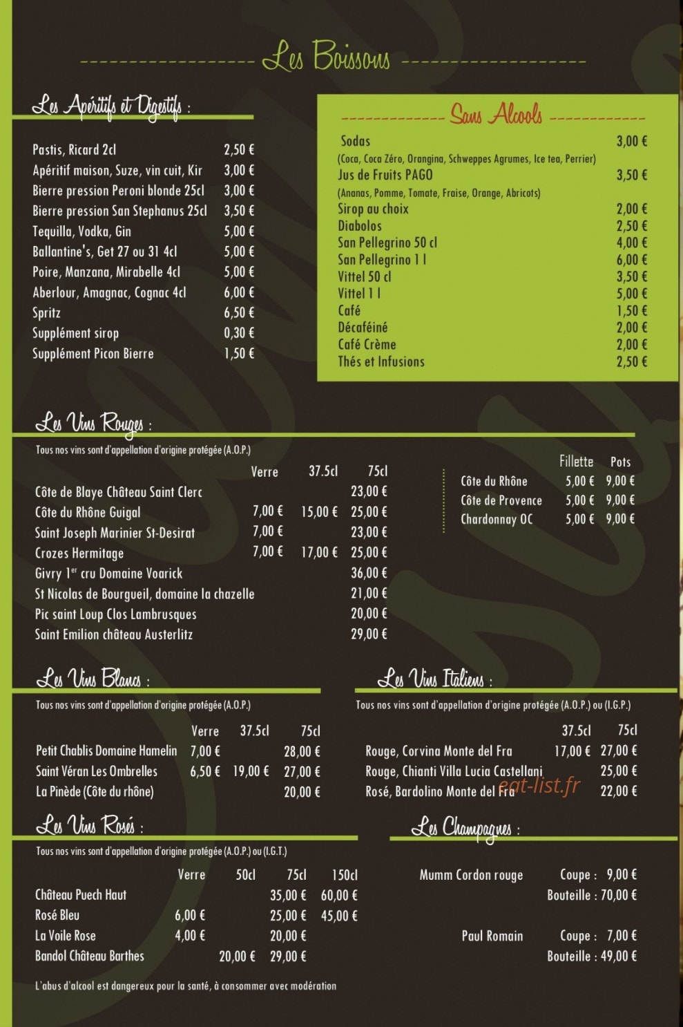 Ô Temps Suspendu Côté Patio — carte page 6