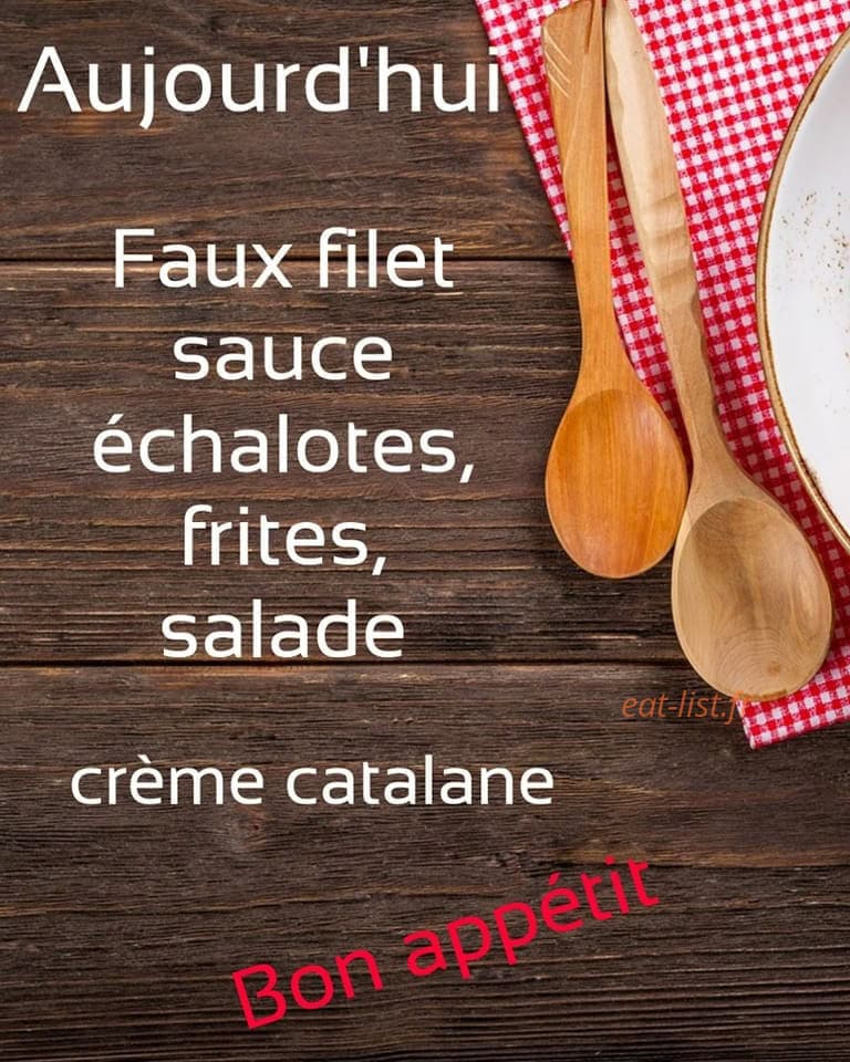 Les saveurs du grangeon — carte page 1