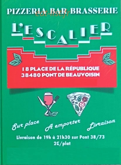 L'Escalier — carte page 1
