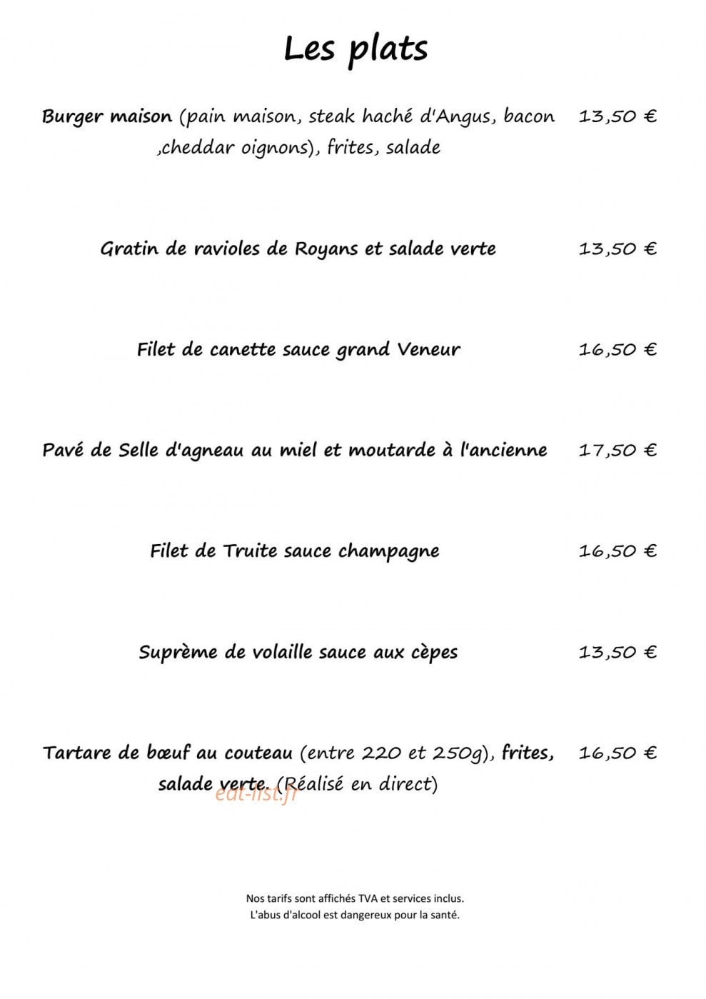 La Grange — carte page 2