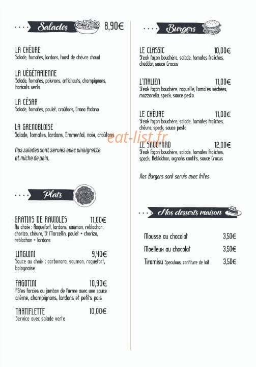 Le Crocus — carte page 2