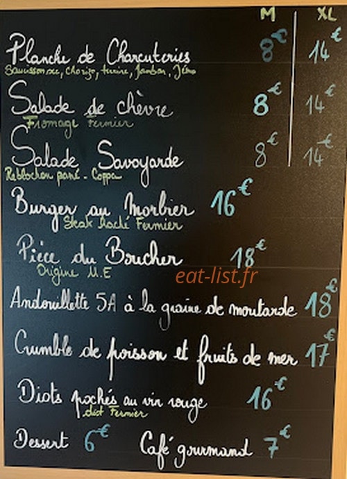 Au Champ Meilleur — carte page 1