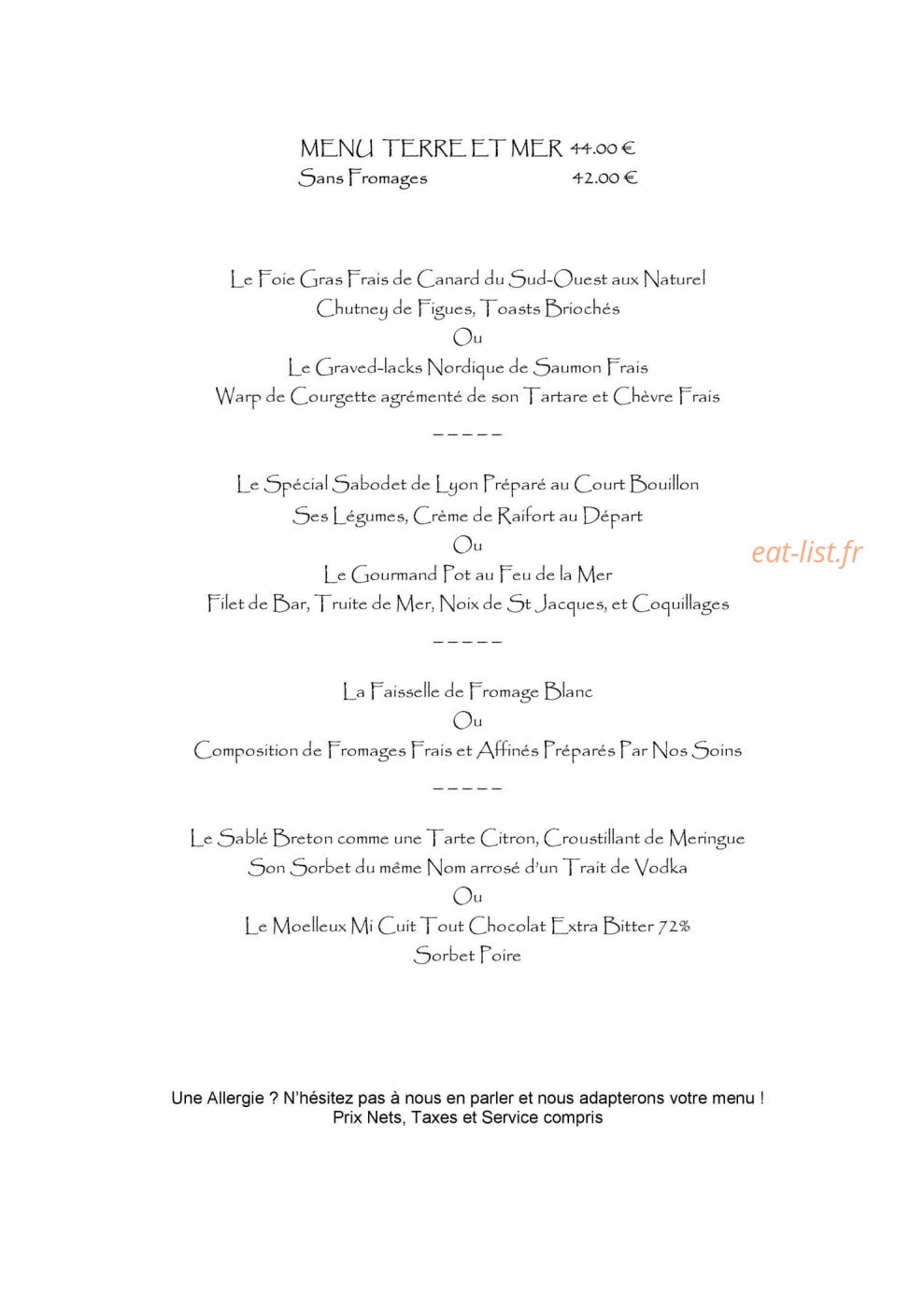 L'Olivier — carte page 6