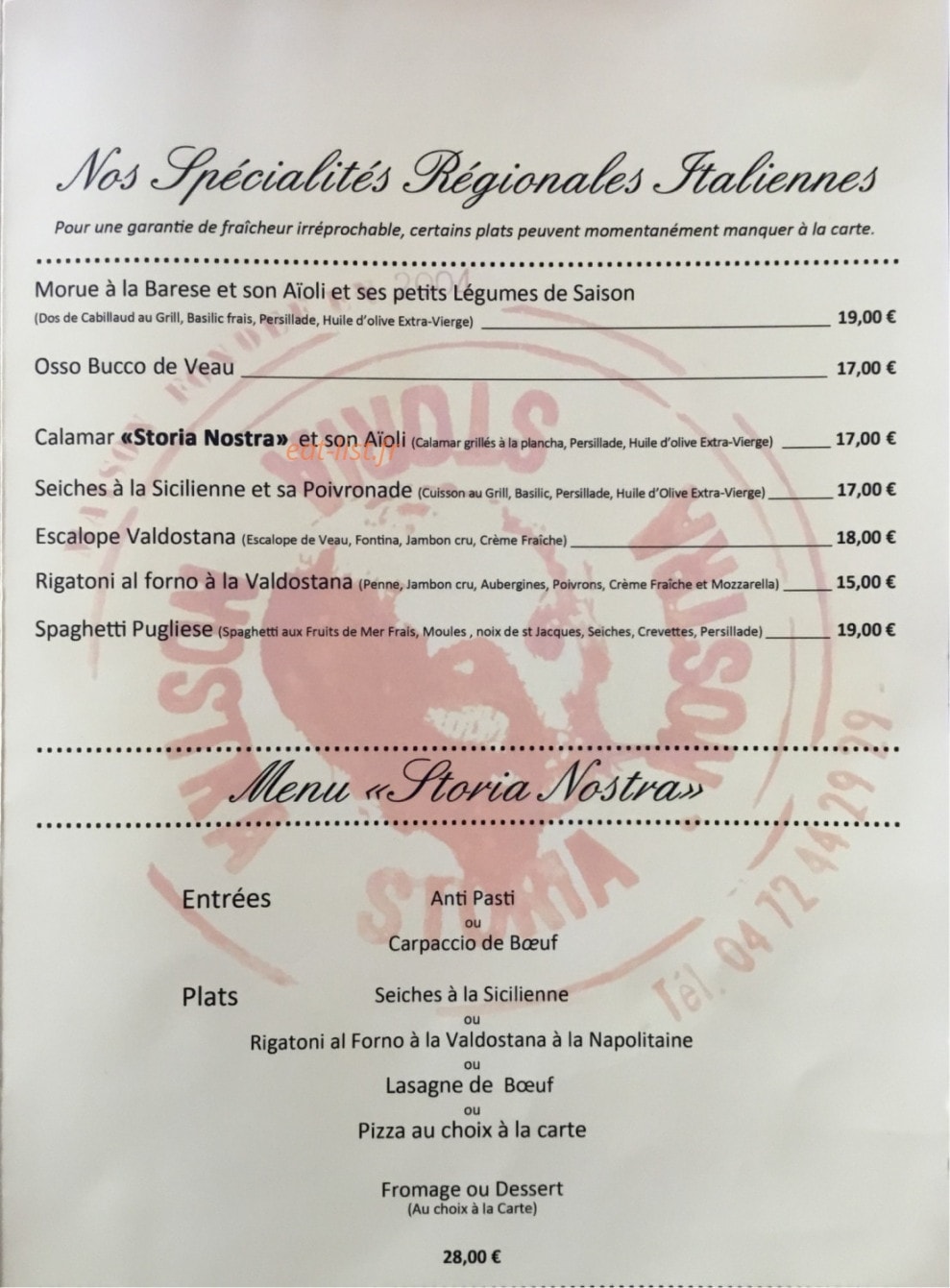 Nostra Storia — carte page 3