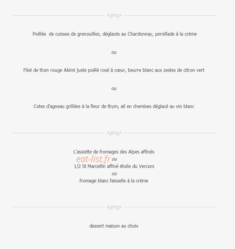 Restaurant L'Eden — carte page 9
