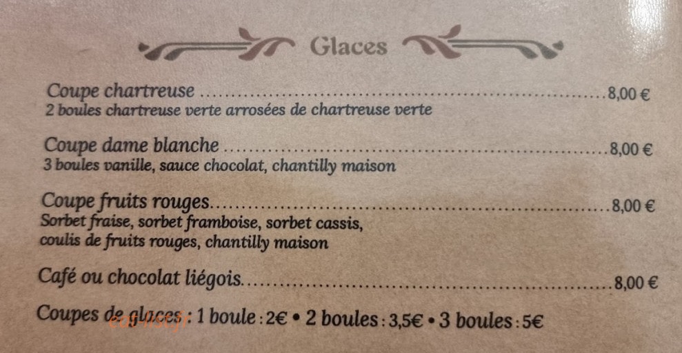 Absinthe — carte page 2
