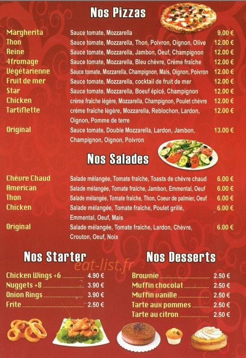 crock & pizz — carte page 2