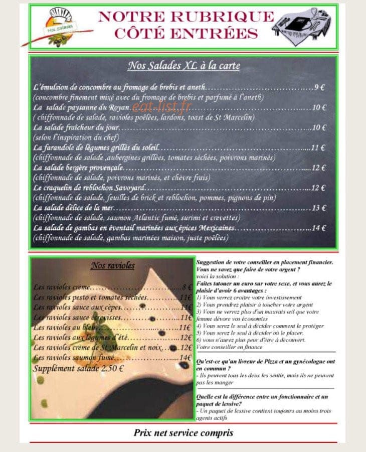 La Belle Histoire — carte page 3