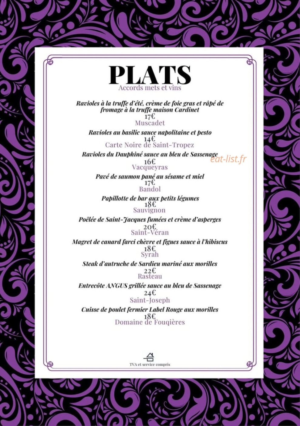 Le mamysa — carte page 2