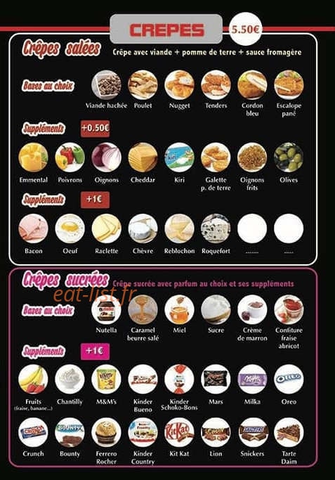 O'Frenchy — carte page 2