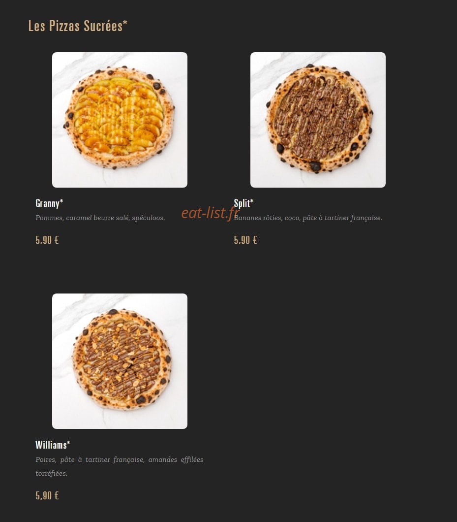 Pizza Cosy — carte page 7
