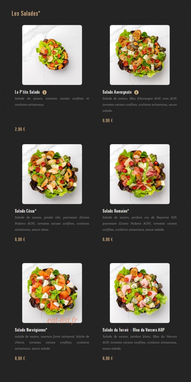 Pizza Cosy — carte page 3