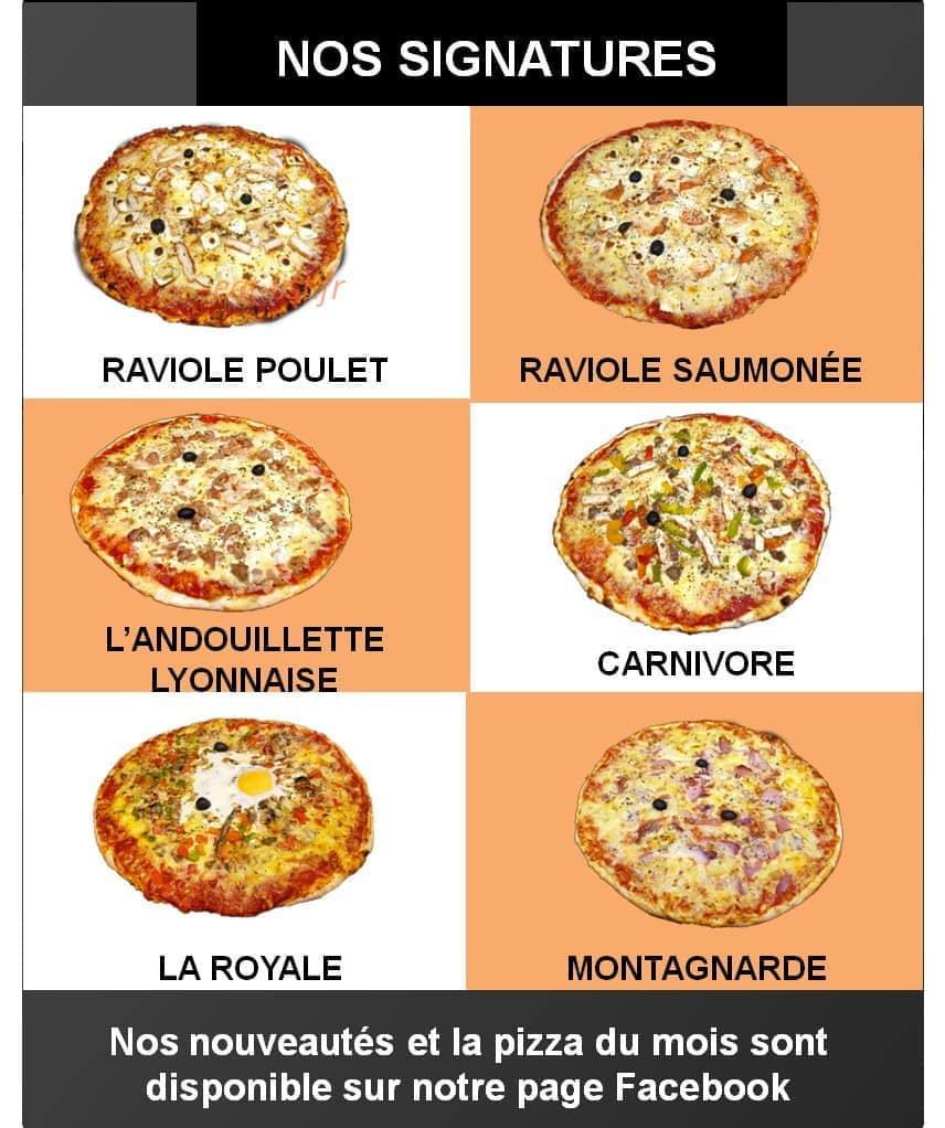 Italian pizza saveurs — carte page 5
