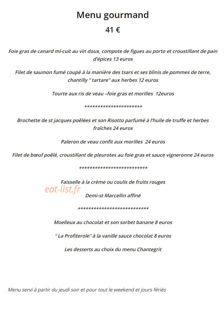 Le Chantegrit — carte page 2