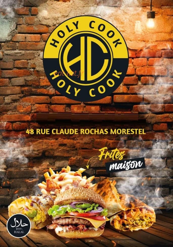 Holy Cook — carte page 1