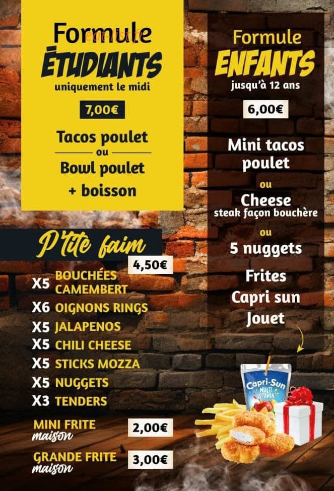 Holy Cook — carte page 5