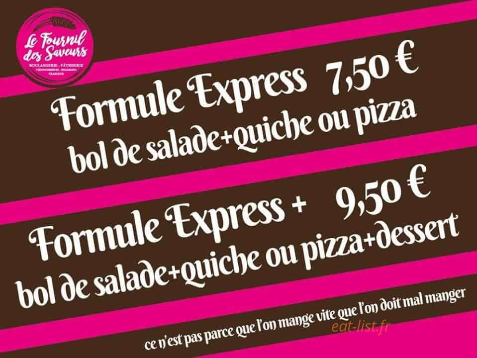 Le fournil des saveurs — carte page 3
