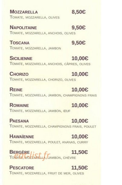 Chez les filles — carte page 1