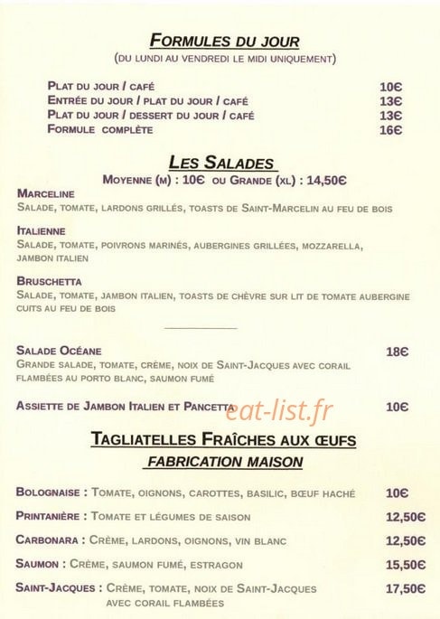 Chez les filles — carte page 7