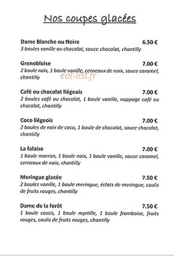 La Falaise — carte page 6
