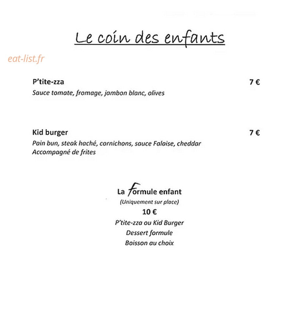 La Falaise — carte page 9
