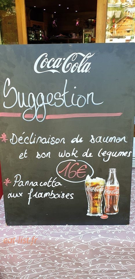 Bistro le Diable les 2 alpes — carte page 1