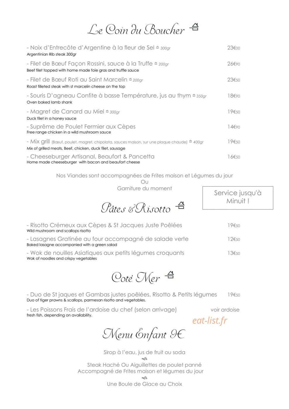 Casa Nostra — carte page 2