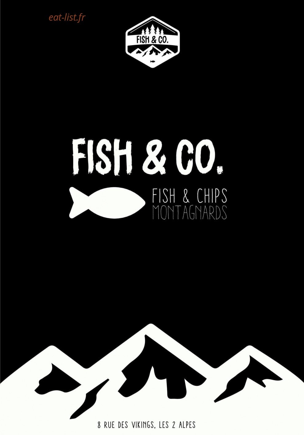 Fish & Co — carte page 1