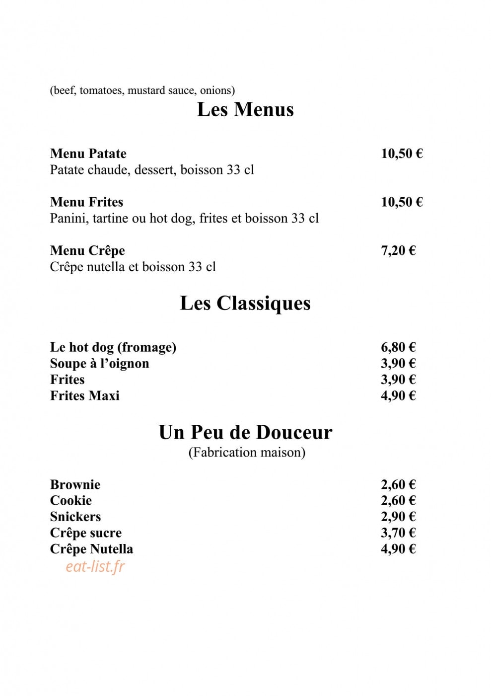 Le Diable au Coeur — carte page 2