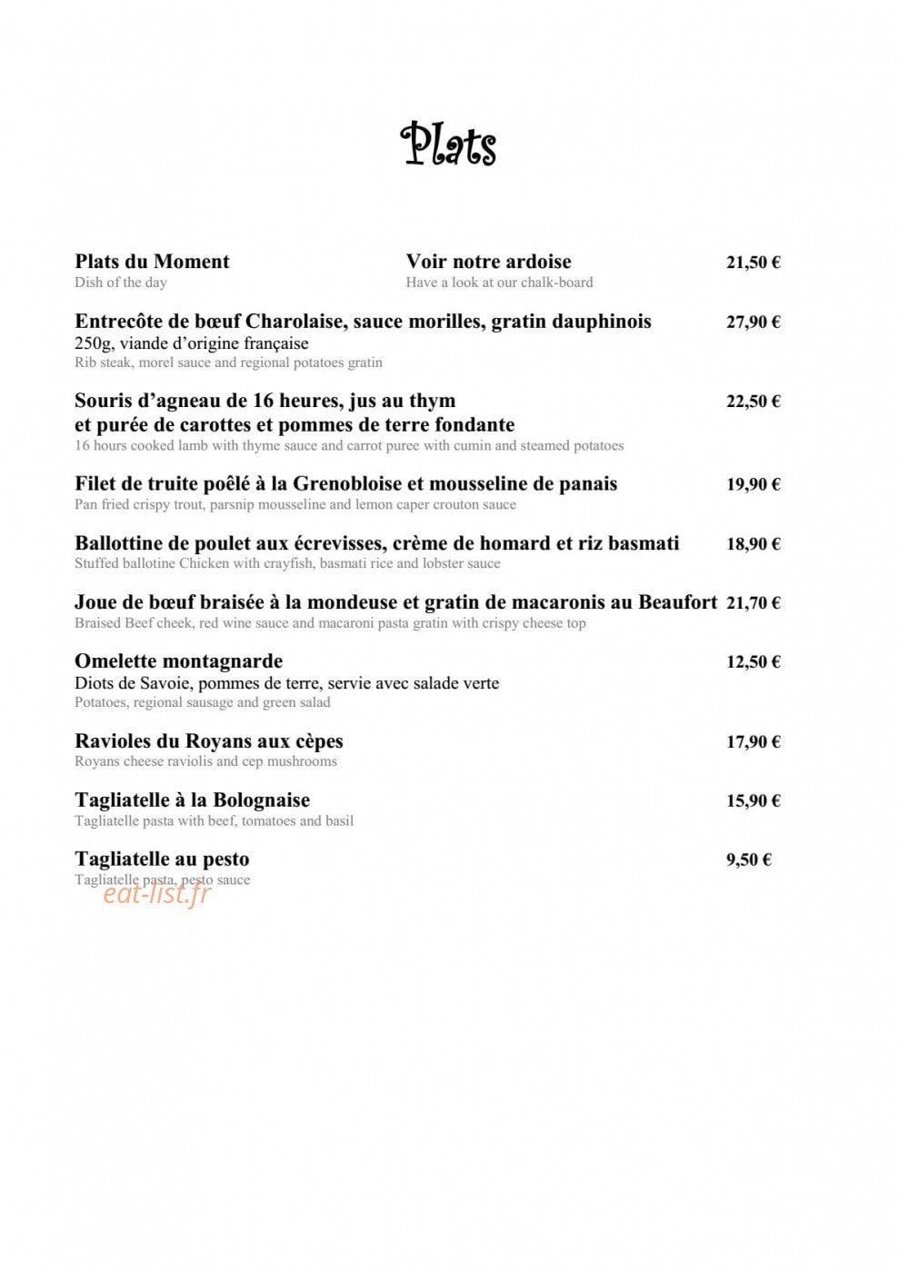 Le Diable au Coeur — carte page 7
